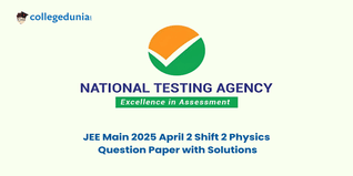 JEE Main 2025 April 2 Shift 2 Physics Question Paper, Exam Analysis, and Answer Keys (Available)